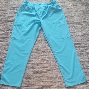Dickies Light Blue Cargo Scrub Pants